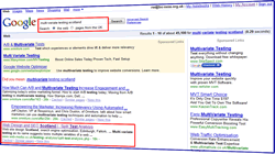 Search engine results